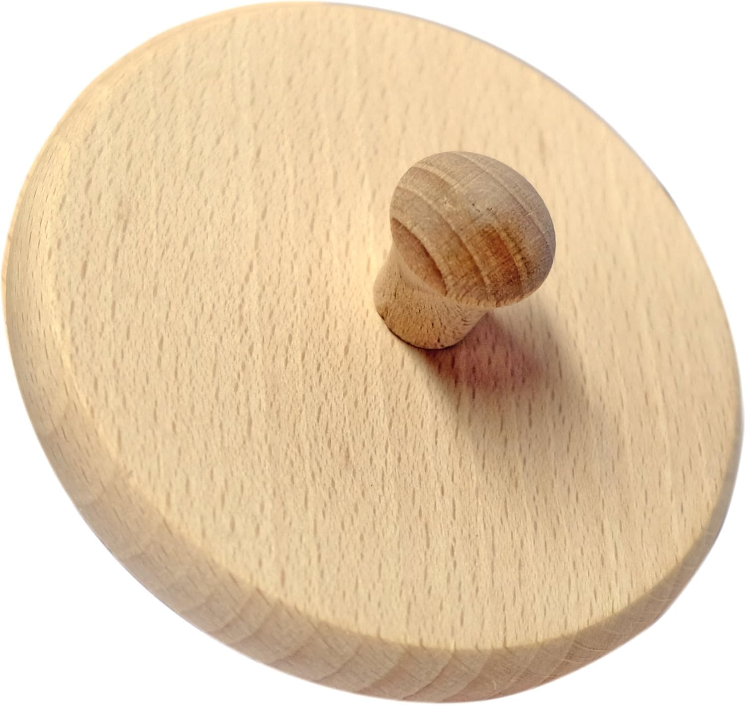 Kaltner Präsente Geschenkidee - Insektenschutz für Gläser und Getränke aus echtem Holz mit Griff Zapfen/Bier Wein Bierdeckel Biergläser Weingläser Biergarten Tassen Biergarten Brotzeit Masskrug