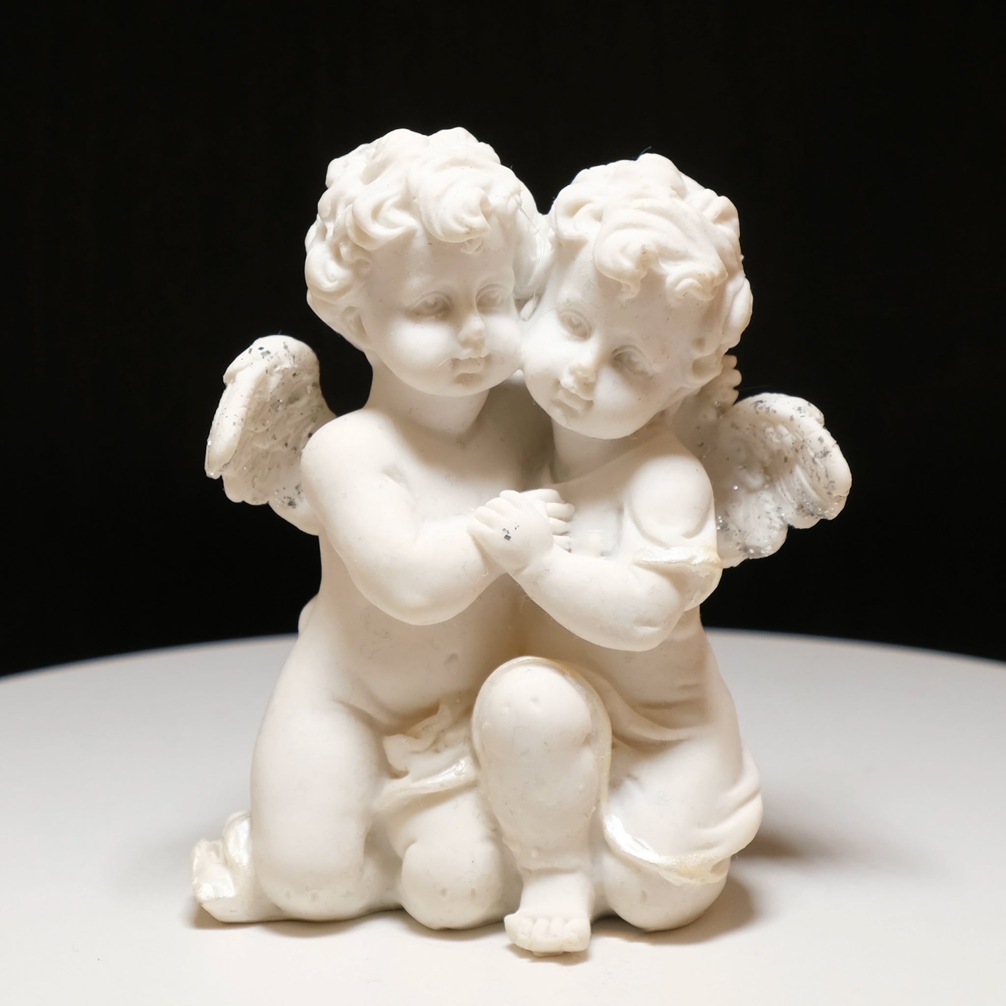 Kaltner Präsente Geschenkidee - Engel Paar Putte Schutzengel Engelchen (Set mit 3 Stück)