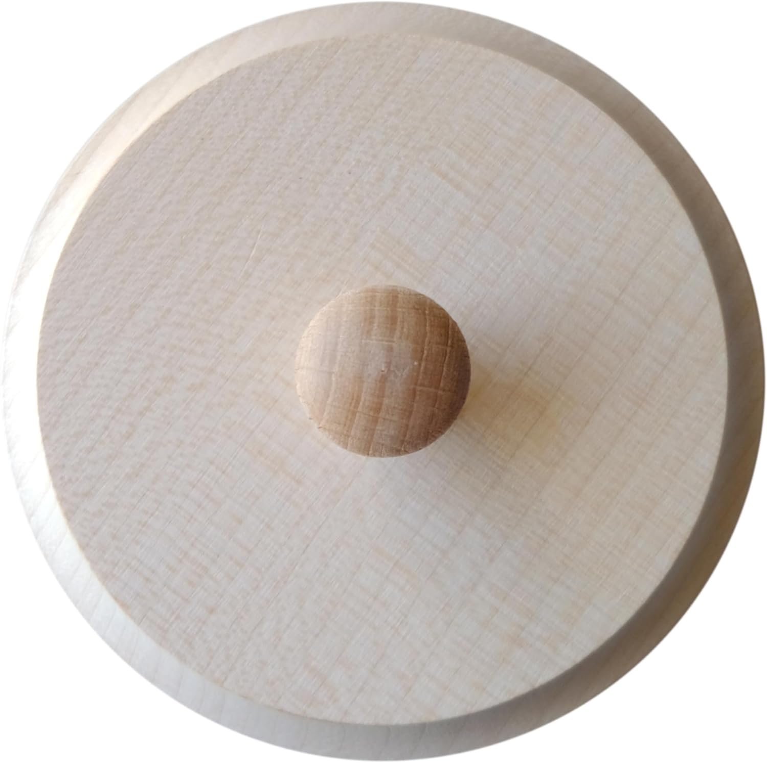 Kaltner Präsente Geschenkidee - Insektenschutz für Gläser und Getränke aus echtem Holz mit Griff Zapfen/Bier Wein Bierdeckel Biergläser Weingläser Biergarten Tassen Biergarten Brotzeit Masskrug